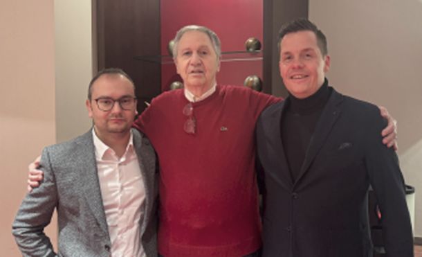 Aleksandar Agatonovic, Richard Siwek and Johannes Lottermann